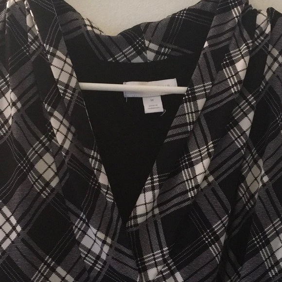 Long sleeve plaid belted, charter club - Picture 2 of 3